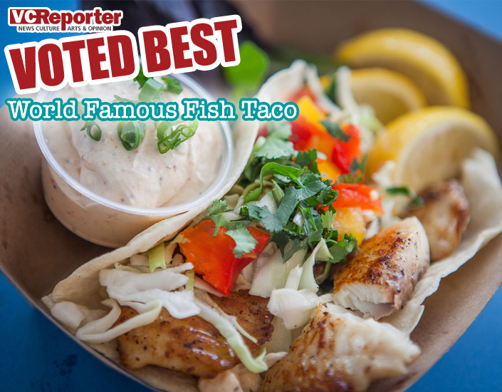 Voted Best Fish Taco by VC Reporter
